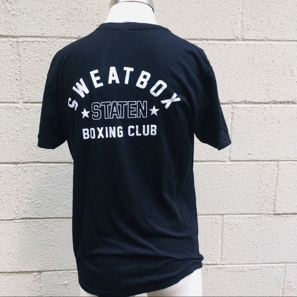 Vintage Sweatbox Boxing Club Staten Island T-Shirt - Picture 3 of 9